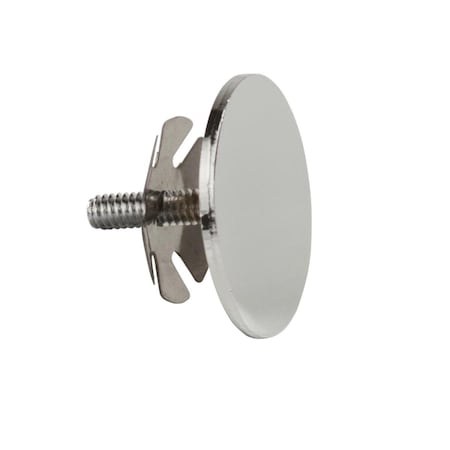 Luggage Loader End Cap for 1.25 x 1.3125 in. Round Tubing - Chrome LU2955236